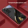Starlight Zodiac For Y72 33S 11 03 36 96 Lite 35 16 Iqoo 12 V40 SE 5G 29 40 21 30 X80 Pro Vivo Tempered Glass Phone Case Black