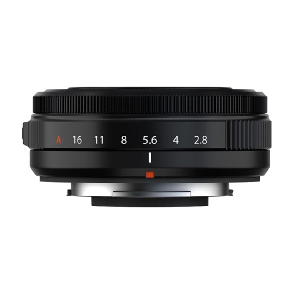 Fujifilm X-series interchangeable lens, Fujinon 27mm F2.8 fixed focal length pancake lens, dustproof, splashproof, low temperature resistant, aperture