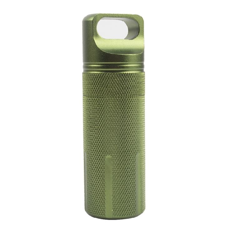 Aluminum Alloy Pills Box Waterproofs Medicine Box Case Keychains Holder Container Bottles Small Travel Medicine Bottle
