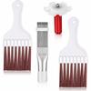 Cleaning Brush Set - AIMOONSA - Set of 4 - Stainless Steel - For Air Conditioner Condenser - 3 Styles