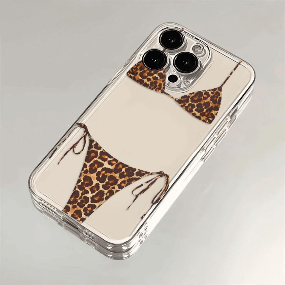 Sexy Lingerie Soft Clear Phone Case For iPhone 17 Air 16 15 13 12 11 Pro Max Pro Plus Protective Lightweight Funda Cover