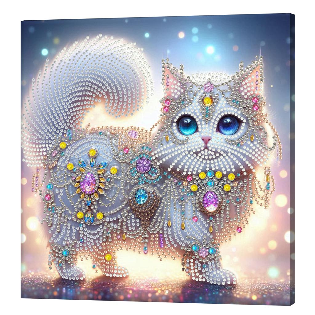 Special Shaped 5D DIY Partial Drill Diamond Art Kit for Adults DIY Gift Home Decor Diamonds Dots Gem Art Kits With Frame 25x25cm