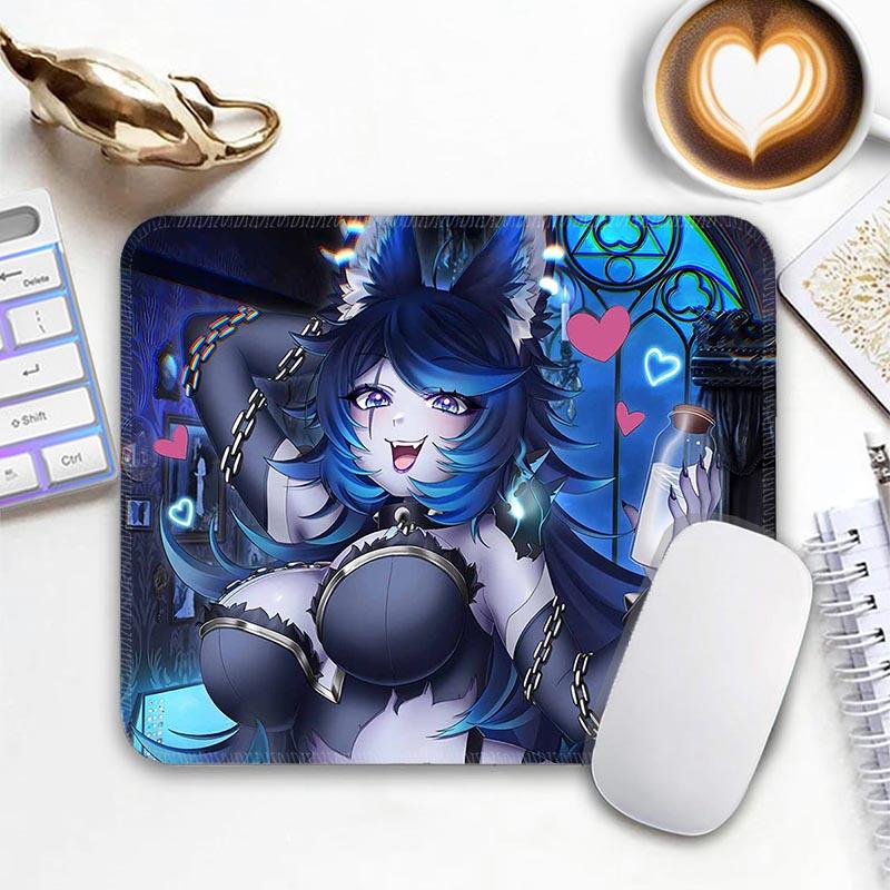 Waifu Cups Season 6 Standard Mouse Pad Edge Stitched Small Spite Anime Mousepad Travel Mouse Mat Non-Slip Office Mousemats