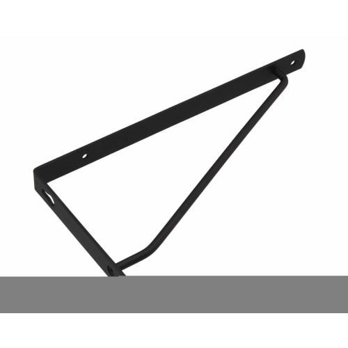 Hilogic Color Slender Shelf Bracket, 210 x 105mm, Black, 98163