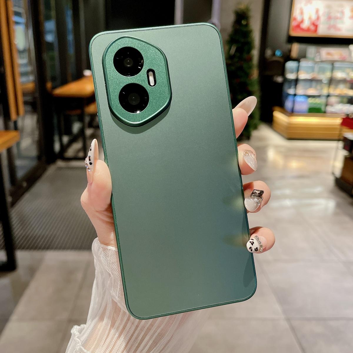 

Original AG Frosted Glass Case For Huawei Honor 300 200 100 90 GT 80 70 60 SE Magic 7 6 5 4 3 Pro Shockproof Anti-Scratch Cover Honor 60 зелений