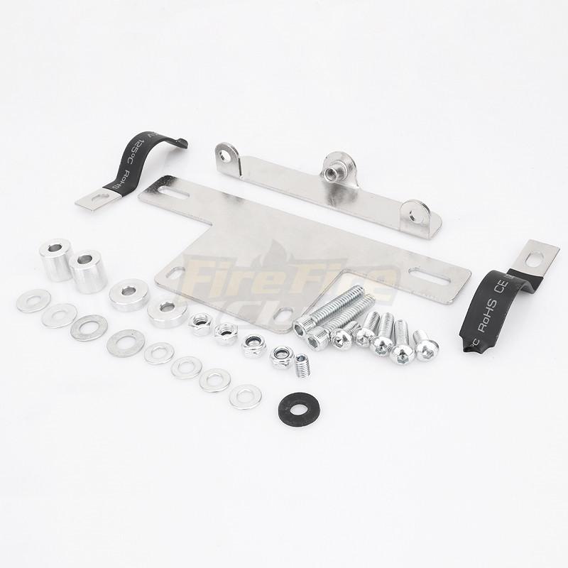Universal Motorcycle Black Lower Chin Fairing Front Spoiler For Harley Fatboy Softai V-RODSportster XL Touring Glide All Model