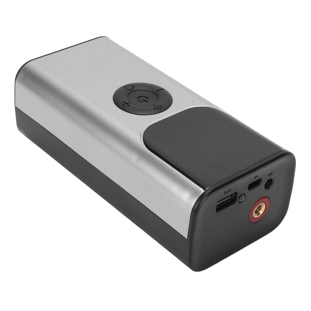 Portable Tire Inflator Digital Pressure Display Cordless Air Compressor with Lighting 3600mAh Battery for Motorcycle