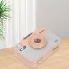 Camera Shaped Tooth Holder for Kids Fetal Hair Storage Safety Latch Baby Tooth Save Box Type 2