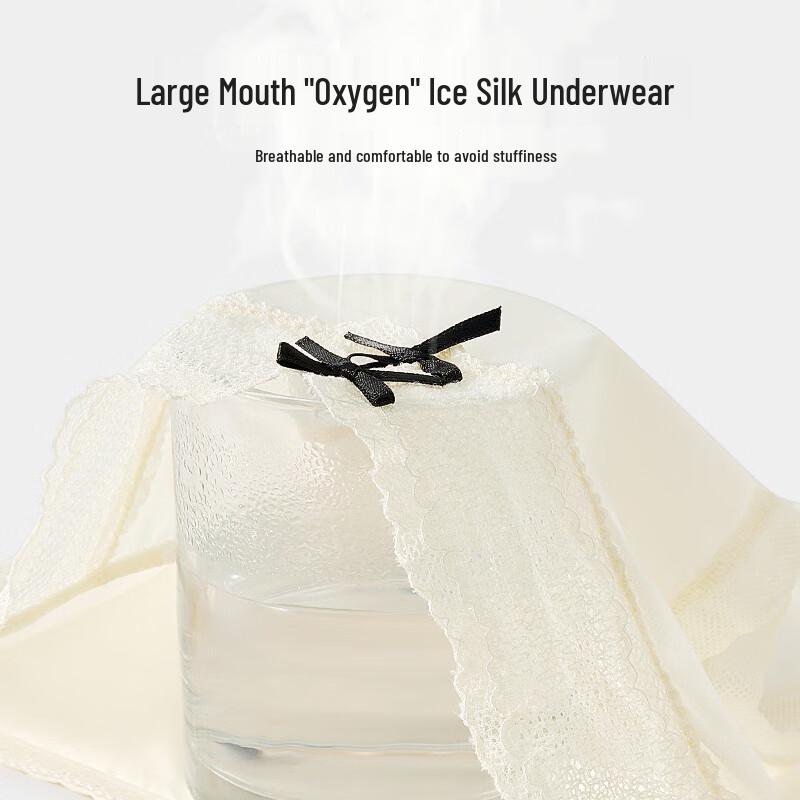 Odifen Women's Seamless Breathable Satin Briefs