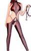 Body Full Body Open Open Babydoll High Open Crotch Temptation See Extreme Perverted Black [Aokeea] Stockings, Perforated, Sexy, Tights, Crotch, Chest,
