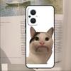 Beluga Cat Meme Face Smiling Cover For OPPO Reno 7 8 Lite 11F 12F 13F 14F 10 11 12 13 14 Pro OPPO Find X6 X8 X9 Pro Case