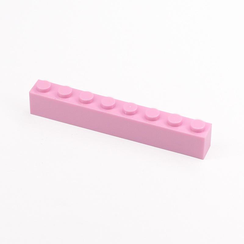 Small Particle Building Block Parts, Brick 1x8 Long Brick, Basic Accessories