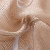 Modern Multi-color Cutout Lace Sheer Curtain for Bedroom, Living Room, Lounge - Rod Pocket Design
