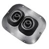 Gear Shift Lever Knob Inner Outer Dust Cover Frame Fit for Mitsubishi Pajero Montero Shogun MK2 V31 V32 V33