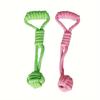 Durable Dog Rope Toy with Ball for Aggressive Chewers Interactive Tug of War Plaything Tough All Breed Puppy Chew Toys for Large