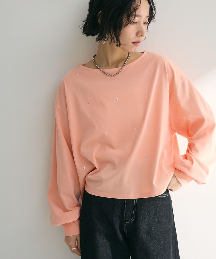 Pullover Hot Fit Pink [Green Parks] Sweater, Pullover, Women's,