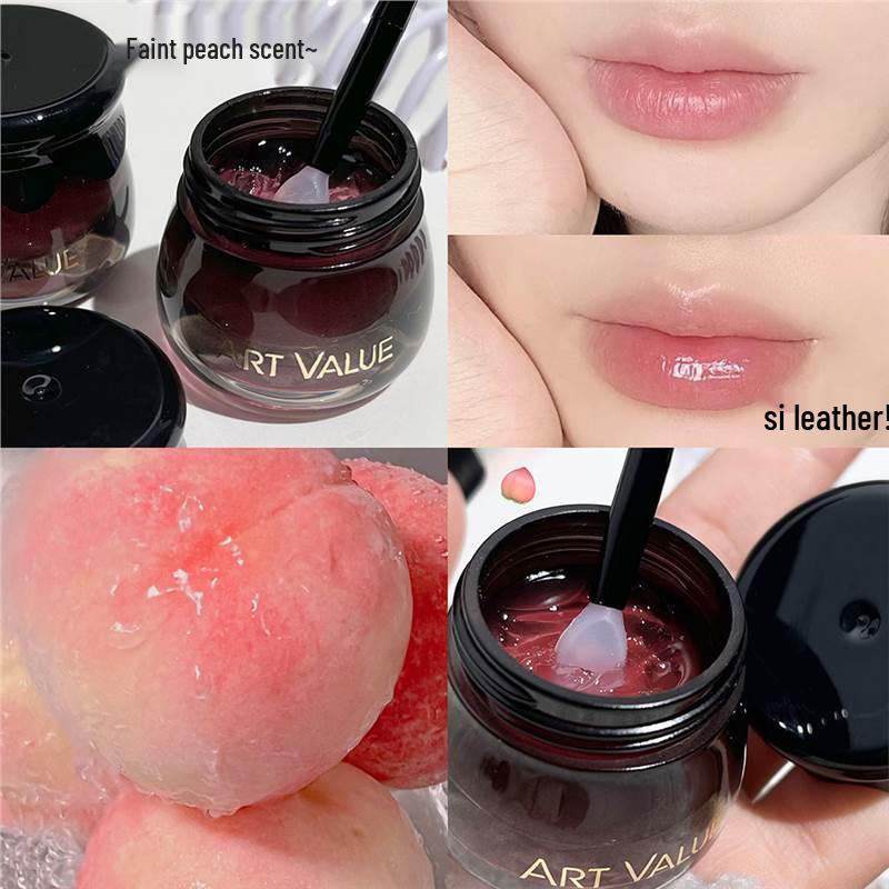 

ArtValue Маска для губ: Маленькая черная баночка - Увлажняющий и питательный, освежающий нежирный универсальный бальзам для губ. Standard