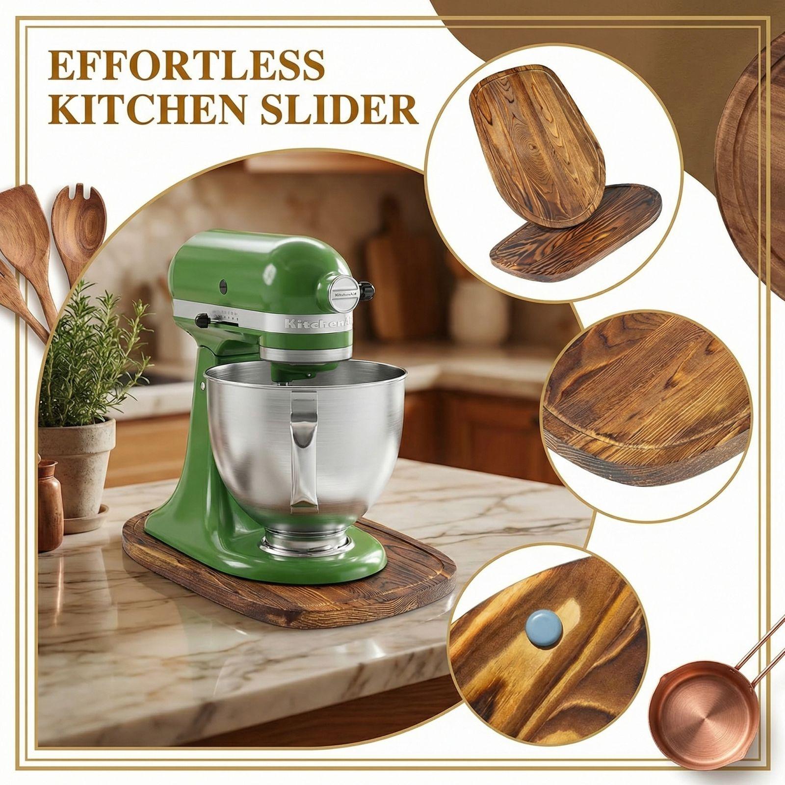 

Compatible For Stand Mixer Sliding Base, Tilt-Head Mixer Moving Board For 5 Qt One Size коричневый