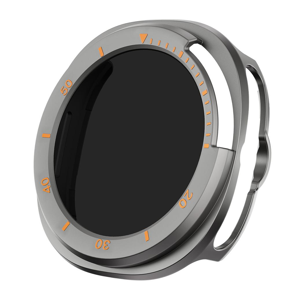 privacy film+PC case for samsung galaxy watch 8 classic cover bumper screen protector for galaxy watch 8 classic 46mm shell