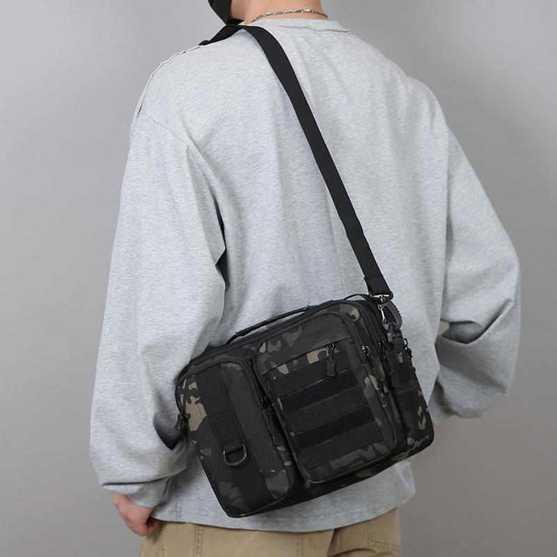 Tactical Handbags Shoulder Bag Camping for Man Hiking Travel Climbing Fishing Sling Crossbody Outdoor Weekend Bag