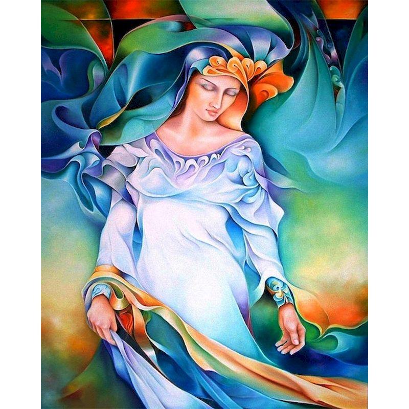 5D DIY Diamond Painting Women Kits Cross Stitch Diamond Embroidery Rhinestone Art Home Decoration Adults Picture Kits