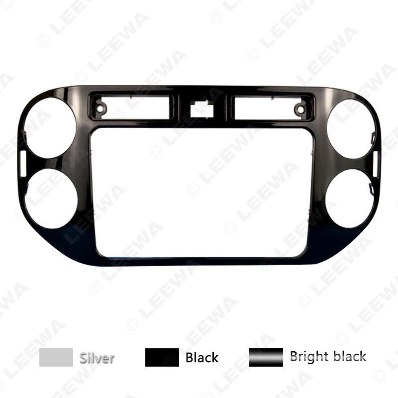 

Volkswagen Tiguan 2013-2019 Двухдиновый Кронштейн для Модификации Автомагнитолы Matte Black