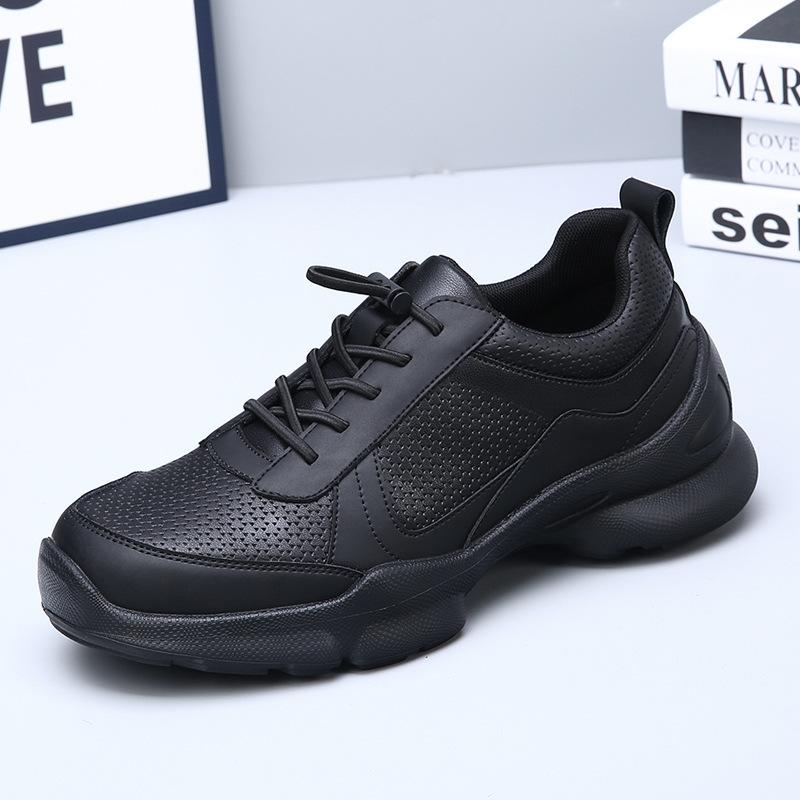 Love a certain step with the same leather walking shoes men's breathable sports and leisure shoes men's lightweight wear-resistant and non-slip runnin