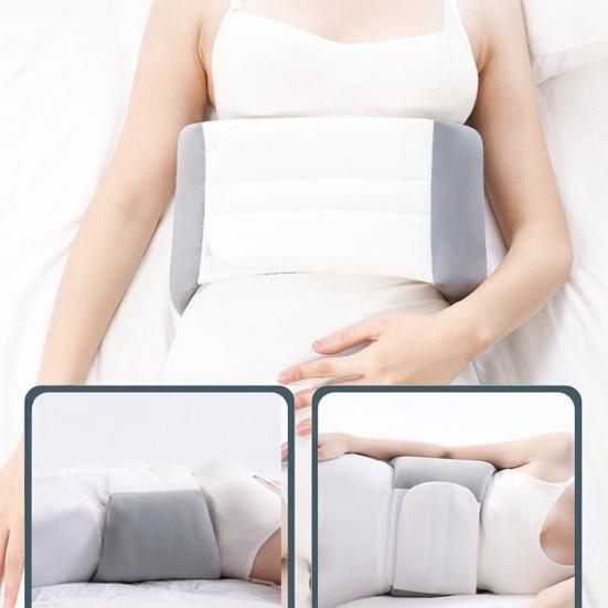 Sleeping Lumbar Support Pillow 360 Degrees Wrap Around Adjustable Lumbar Support Cushion Lower Back Sciatic Nerve Pain Relief Soft Waist Pillow