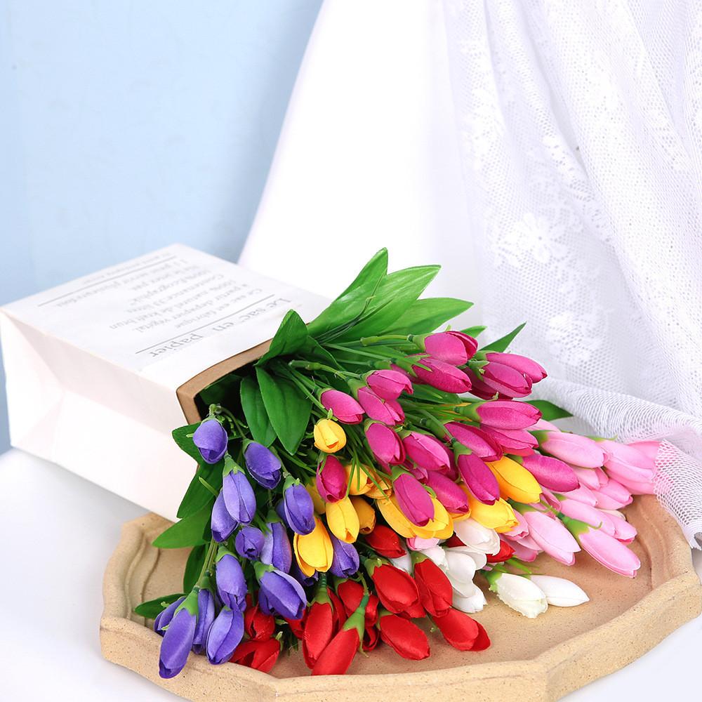 Magnolia Bud Flower Simulation Flower Outdoor Scenery Living Decoration Room