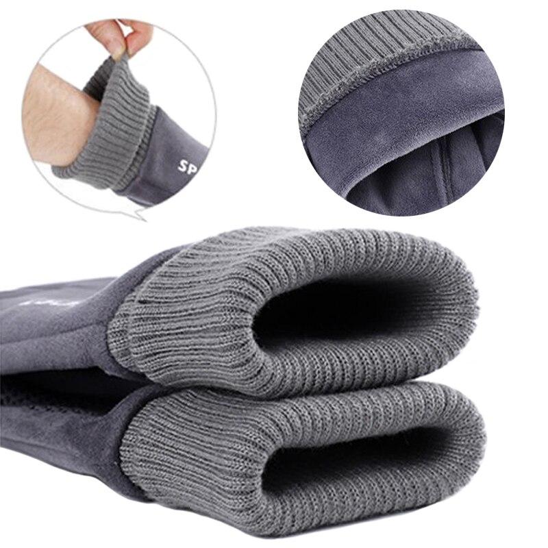 Winter Windproof Men's Gloves Outdoor Full Length Touch Screen Keep Warm Autumn Male Gloves