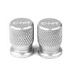 4pcs Car Wheel Tire Valve Caps Aluminum Airtight Covers Badge Emblem for C-HR CHR Accessories