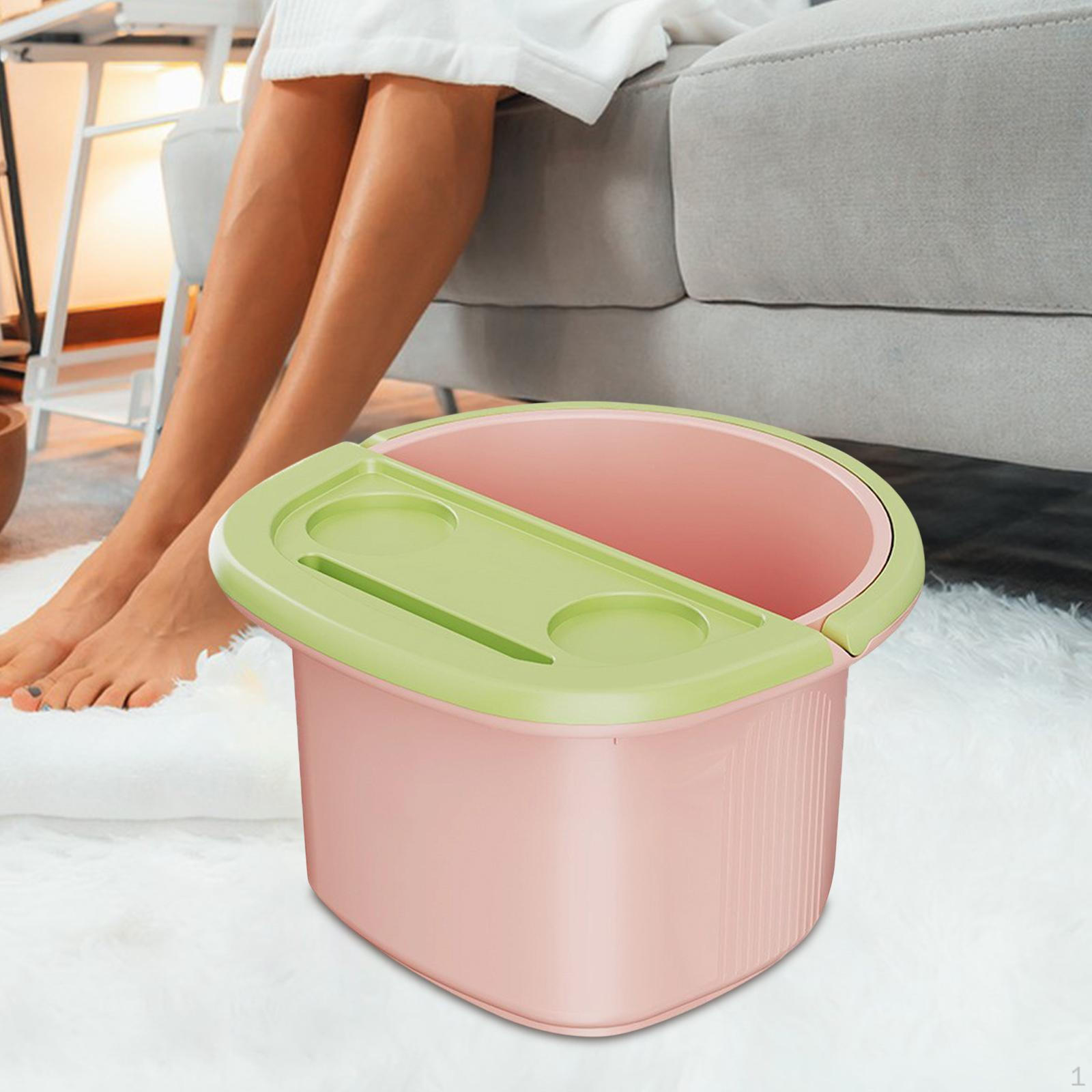 Ванночка для ног Замачивание Таз для ног Ванна Инструменты Удобная с ручкой Замачивание СПА