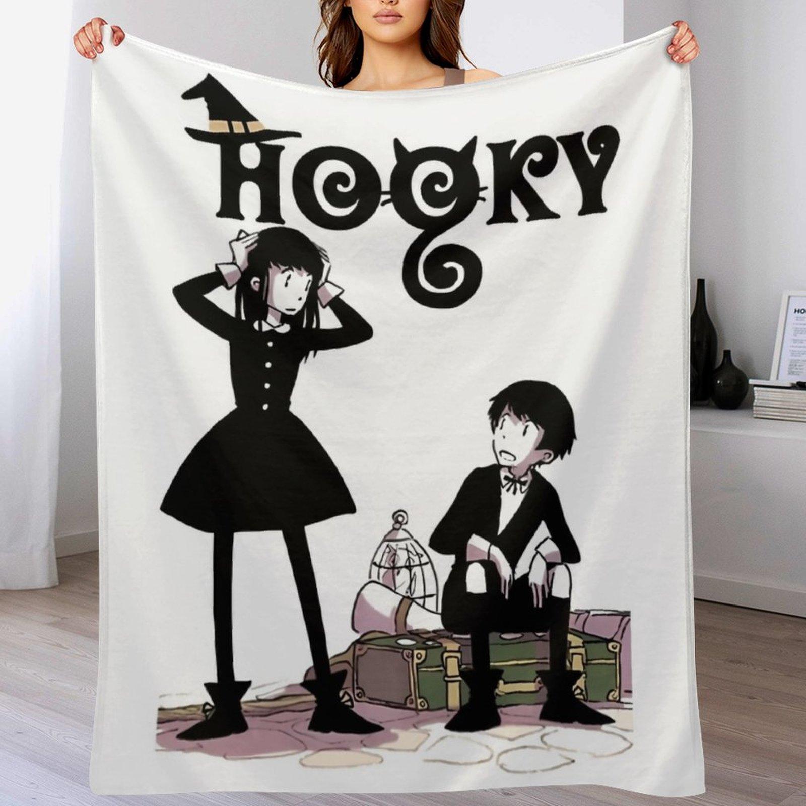 

Hooky Hooky Throw Blanket Soft Solid Color Blanket for Couch Bed 102x76cm(40x30in)