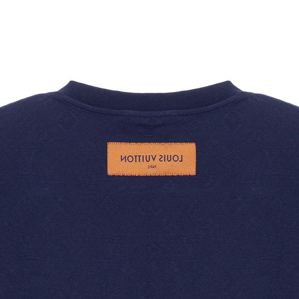 LOUIS VUITTON T Shirt Men's Blue 1A8R2I