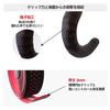 GORIX Bar Tape for Road 2 Colors Shock Black x Celeste Bikes, (GX-063BD), Bicycle, Anti-Slip, Absorption,