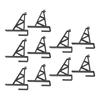 10pcs Beekeeping Bracket Rack Plastic Beehive Frame Holder Stand Beekeeping Equipment Beekeeping