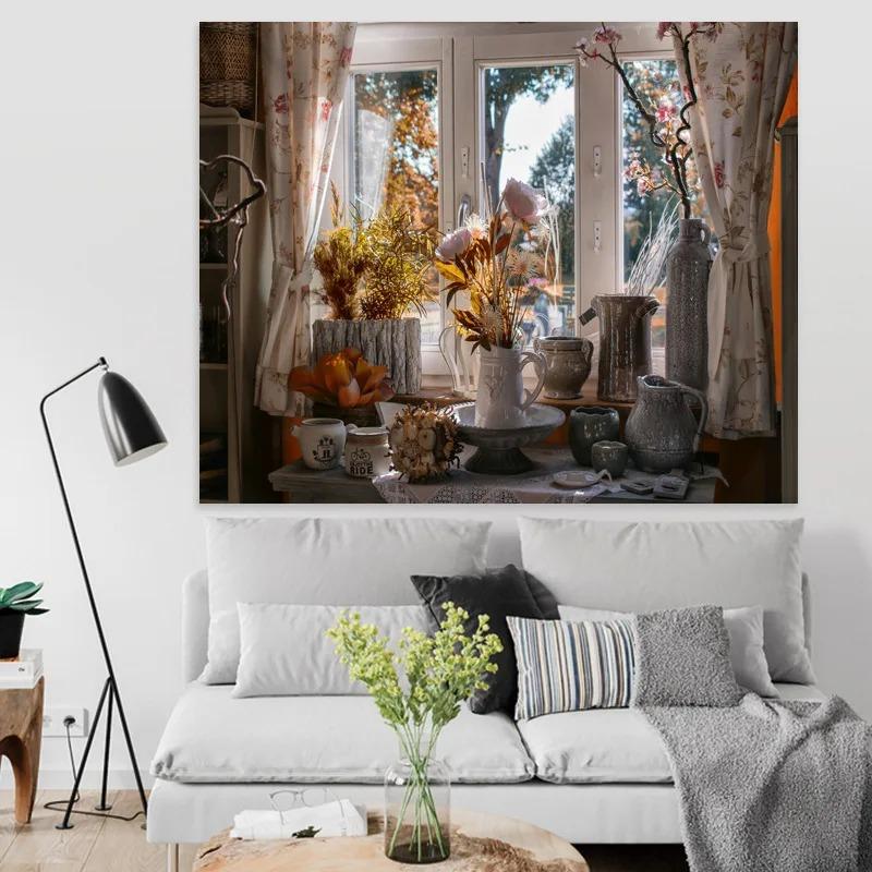 Теплый гобелен для прикроватной тумбочки общежития — фото 6