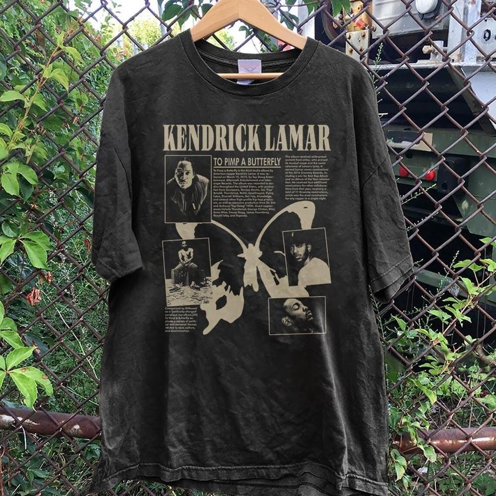 Kendrick Lamar Vintage Shirt Kendrick Lamar Shirt Merch all size Unisex T-Shirt S