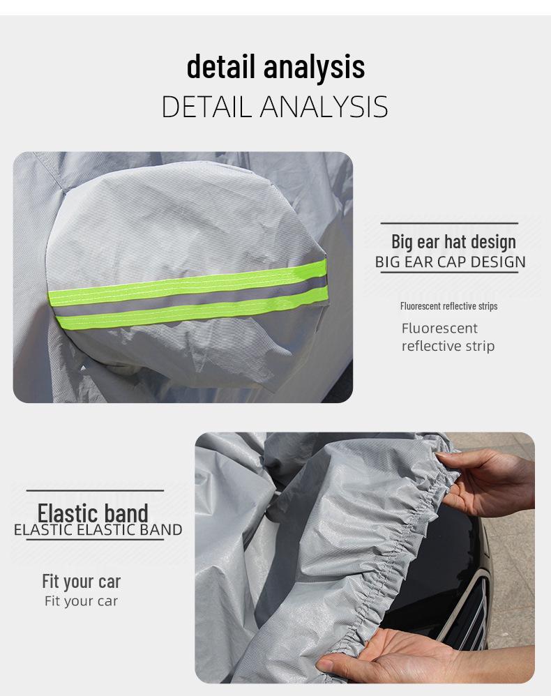 Παχυσμένο Ημικάλυμμα Αυτοκινήτου: Προστασία από Ήλιο, Βροχή και Χιόνι με Θερμομόνωση