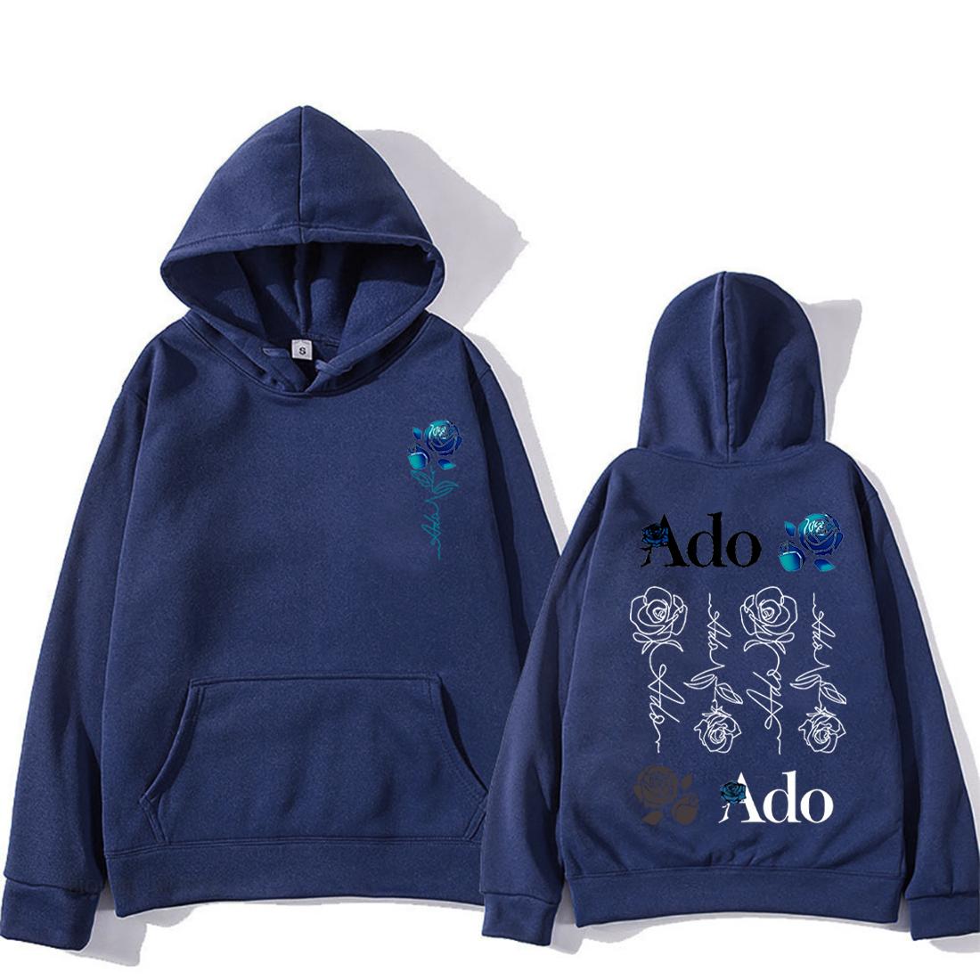 

Ado Hoodie Fashion Men s Women 2025 Autumn Winter Long Sleeve Hooded Sweatshirts Loose Print Streetwear vintage Unisex Pullovers 3XL