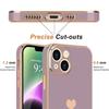 Coque + Verres Trempés - Xiaomi - Redmi Note 12 5G - Violet - Antichoc - Motif Cœur