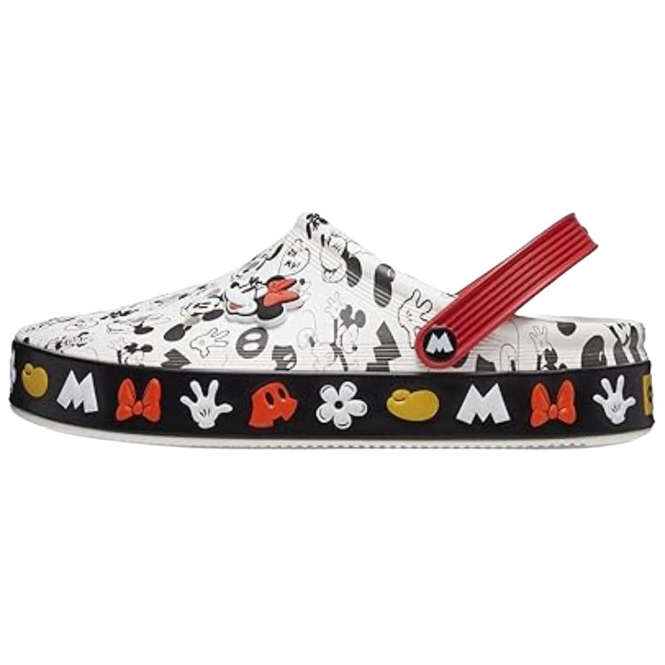 Crocs Кроксы Mickey Off Court Простые удобные кроксы Унисекс кроксы Белый 208880-100 42-43