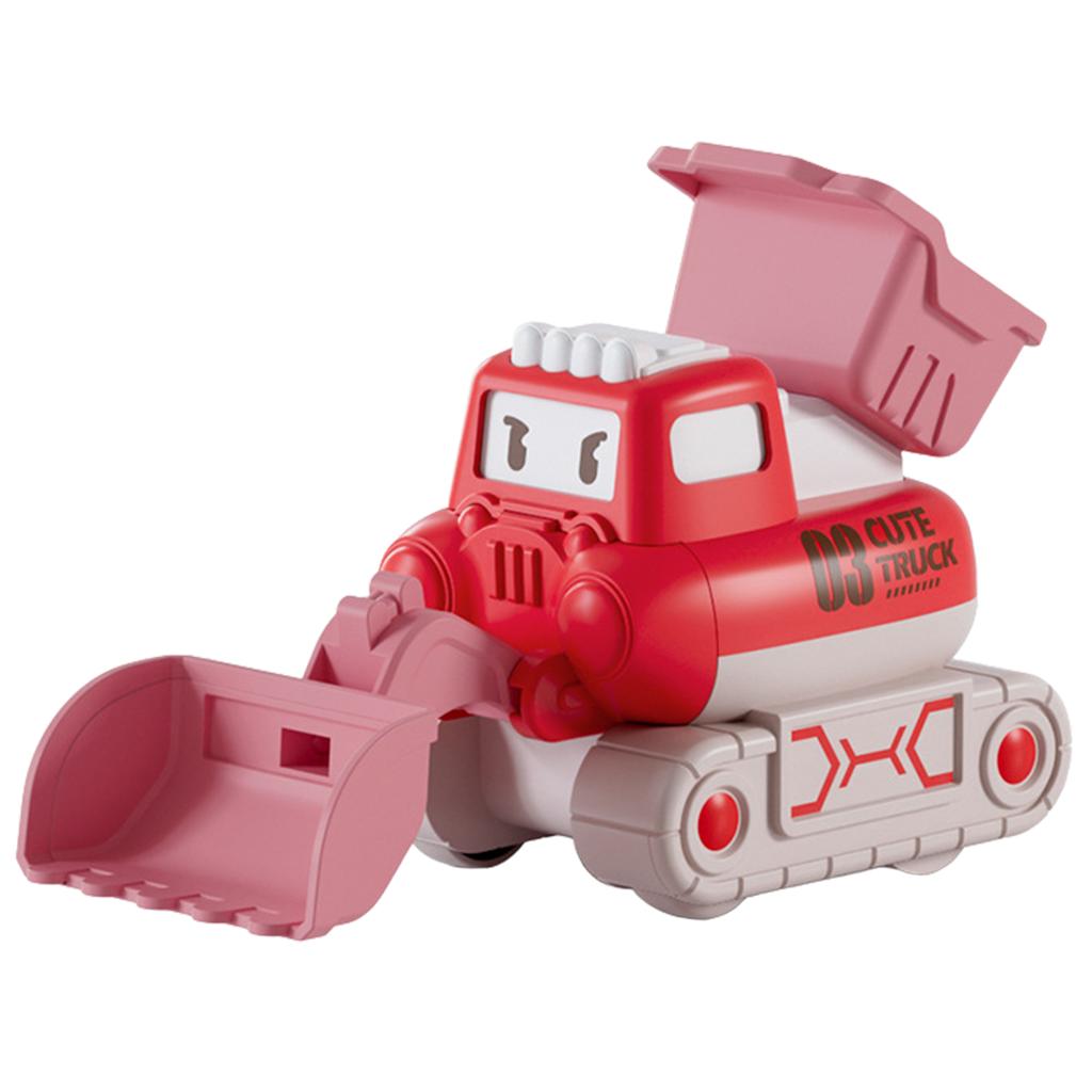 Mini Excavator Funny Construction Car Toys Educational Kids Toys Creative Excavator Toy For Christmas Party Gift Aged 3