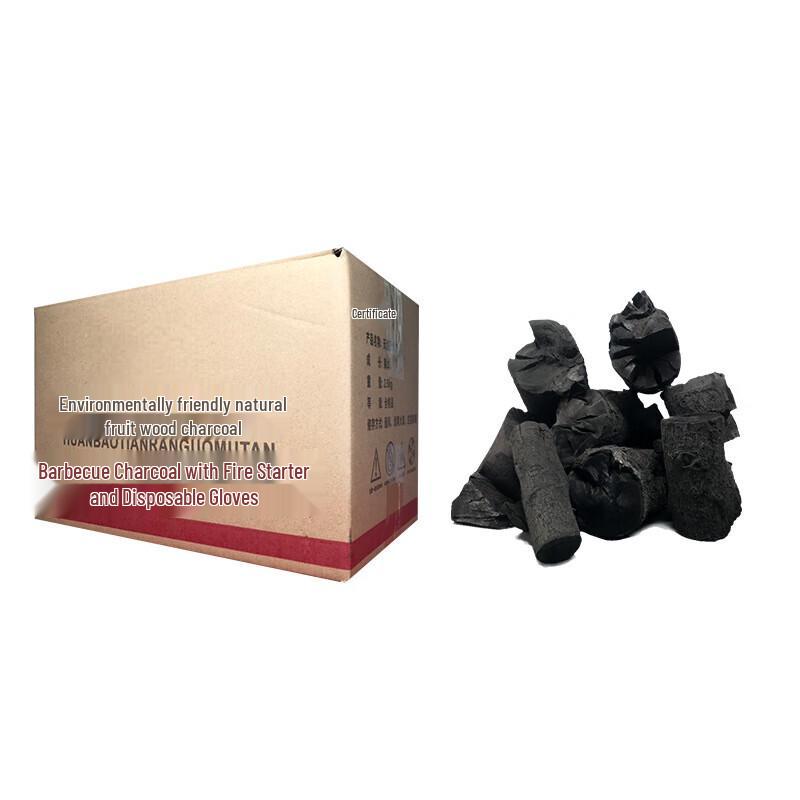 ZISIZ 10lb Fruitwood Barbecue Charcoal