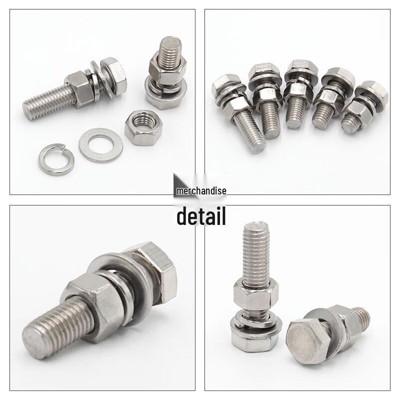 304 Stainless Steel External Hex Bolt Kit