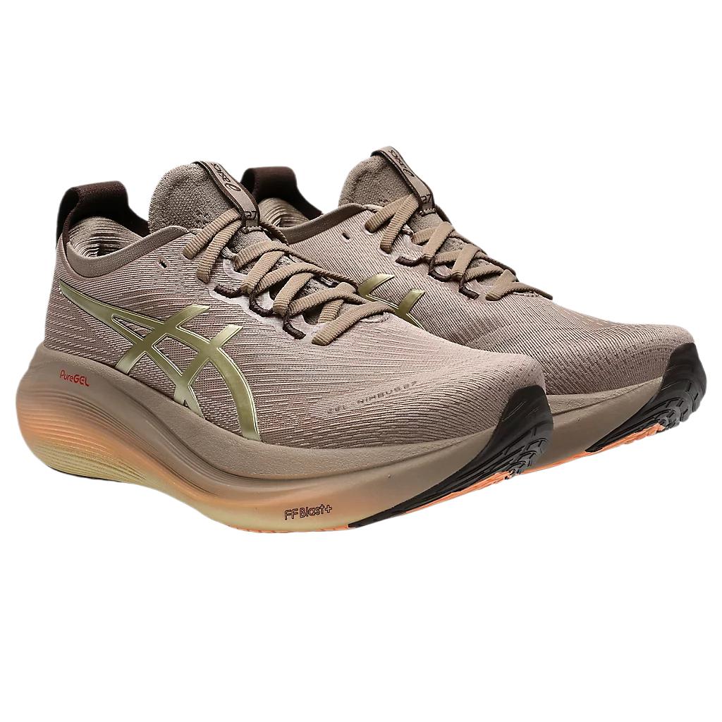 Asics Gel Nimbus 27 Luxe Women Sneakers Brown Taupe-Grey 1012B816-020