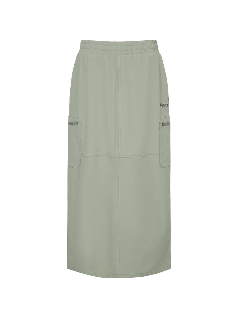 DISCOVERY EXPEDITION Women'S Woven Training Skirt (N/Khaki)