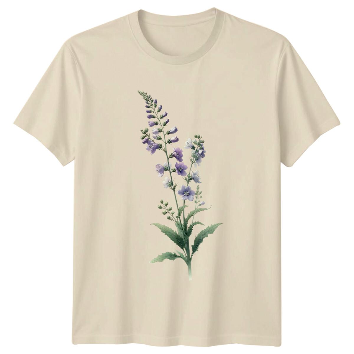 Floral Botanical Wildflower Birthday Gift Premium T-Shirt XXXL