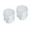 24 Pcs PP Plastic Shower Curtain Hooks Durable Clear Shower Curtain Hooks New Shower Hooks  Bathroom