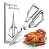 Multi-Purpose Kitchen Scissors Ultra Sharp Heavy-Duty Cooking Shears Stainless Steel Dishwasher Safe - For Meat Chicken5